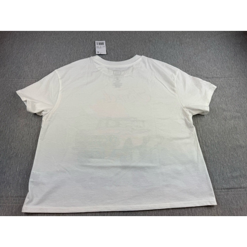 Ford bronco Classic Graphic White Cropped T-shirt Children's Kids XL (12-14) NWT - Picture 8 of 8